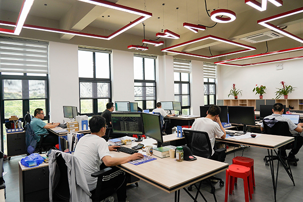 江蘇晨和晨泗洪辦公樓3樓技術辦公區